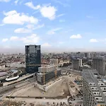 Skypark 1-bedroom On Floor 28 With Panoramic View And Parking By Skyviews Daire Bratislava