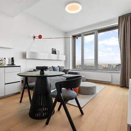 דירה Skypark 1-bedroom On Floor 28 With Panoramic View And Parking By Skyviews