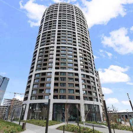 Skypark 1-bedroom On Floor 28 With Panoramic View And Parking By Skyviews Apartmán Bratislava