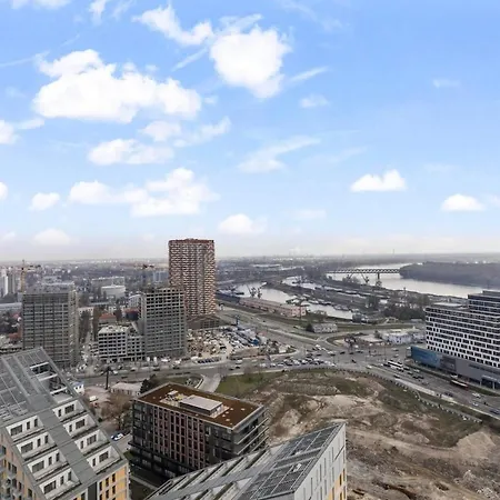 Skypark 1-bedroom On Floor 28 With Panoramic View And Parking By Skyviews Apartamento