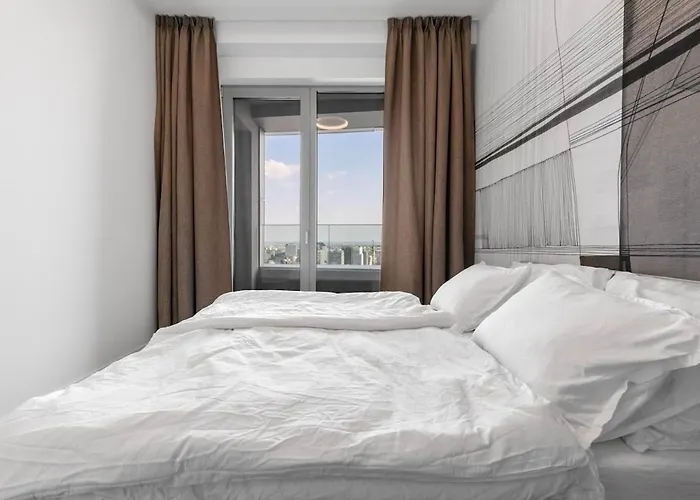 Skypark 1-bedroom On Floor 28 With Panoramic View And Parking By Skyviews شقة *